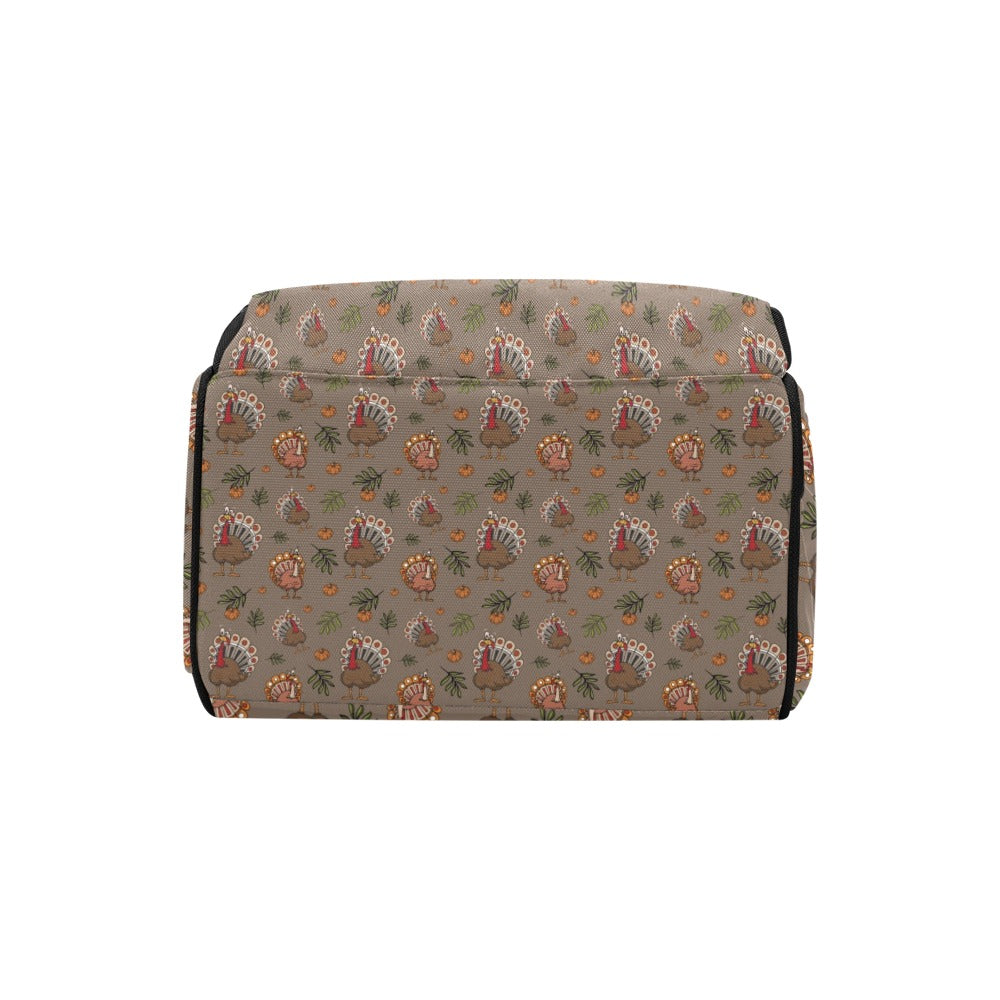 Thanksgiving Print Design LKS306 Diaper Bag Backpack