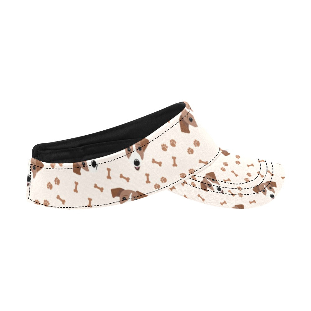 Russell Terriers Paw Print Design LKS303 Unisex Sun Visor