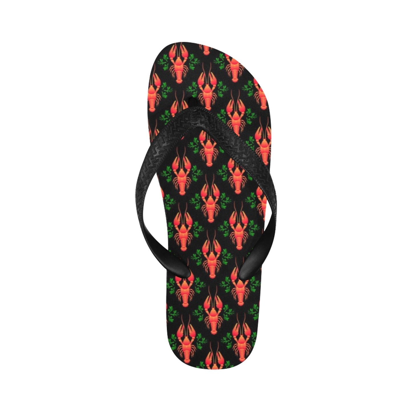 Lobster Print Design LKS403 Flip Flops