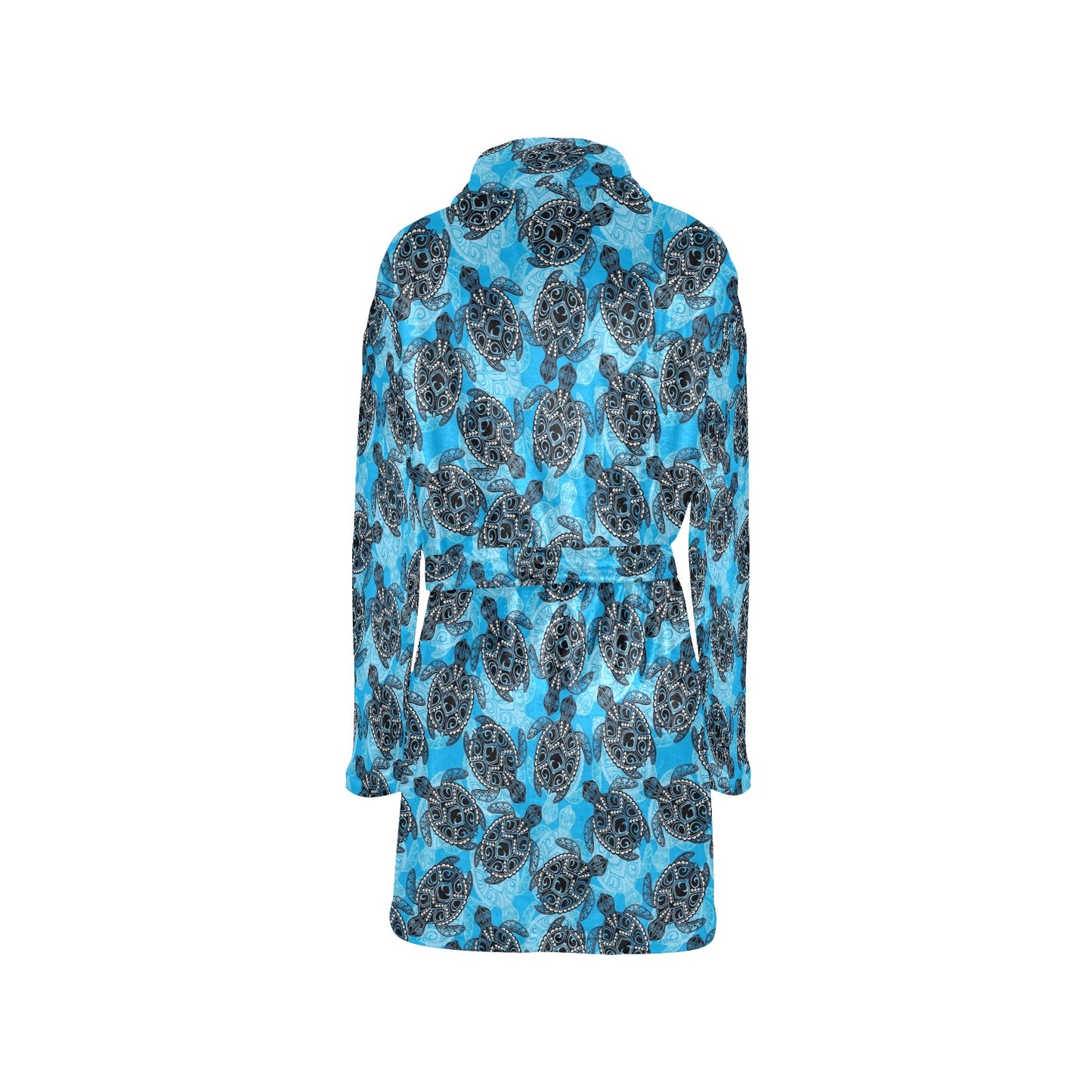 Tribal Pattern Print Design LKS307 Women's Fleece Robe