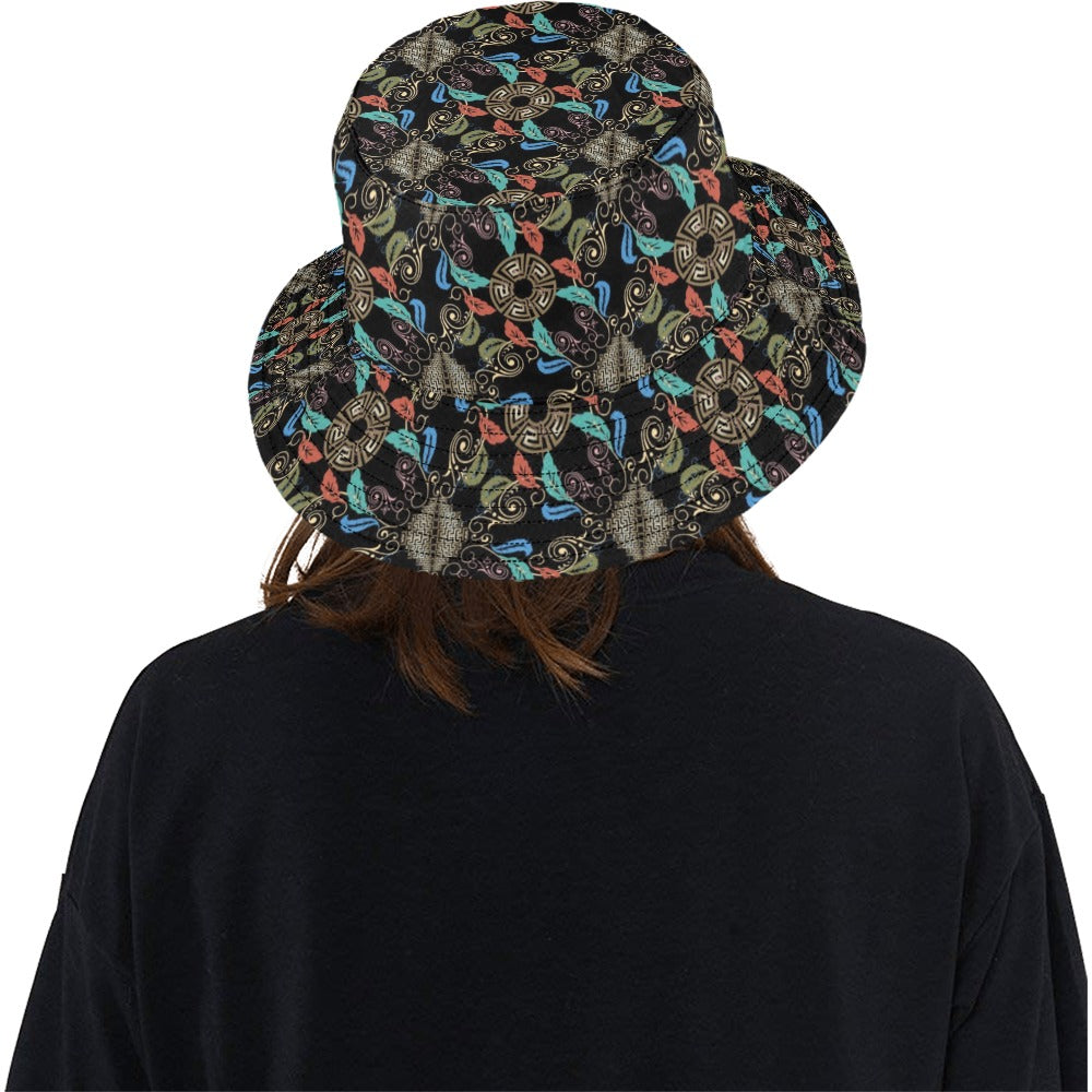 Ancient Greek Print Design LKS308 Unisex Bucket Hat