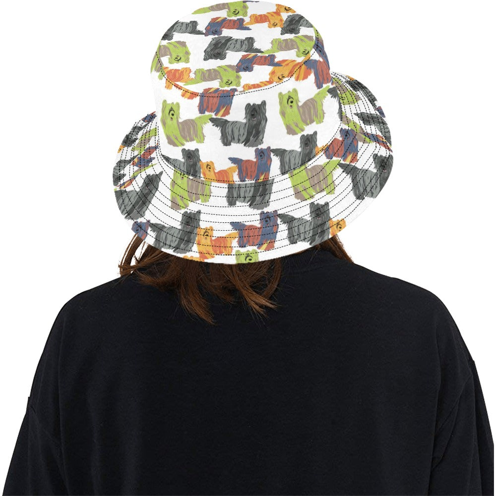 Skye Terriers Print Design LKS301 Unisex Bucket Hat