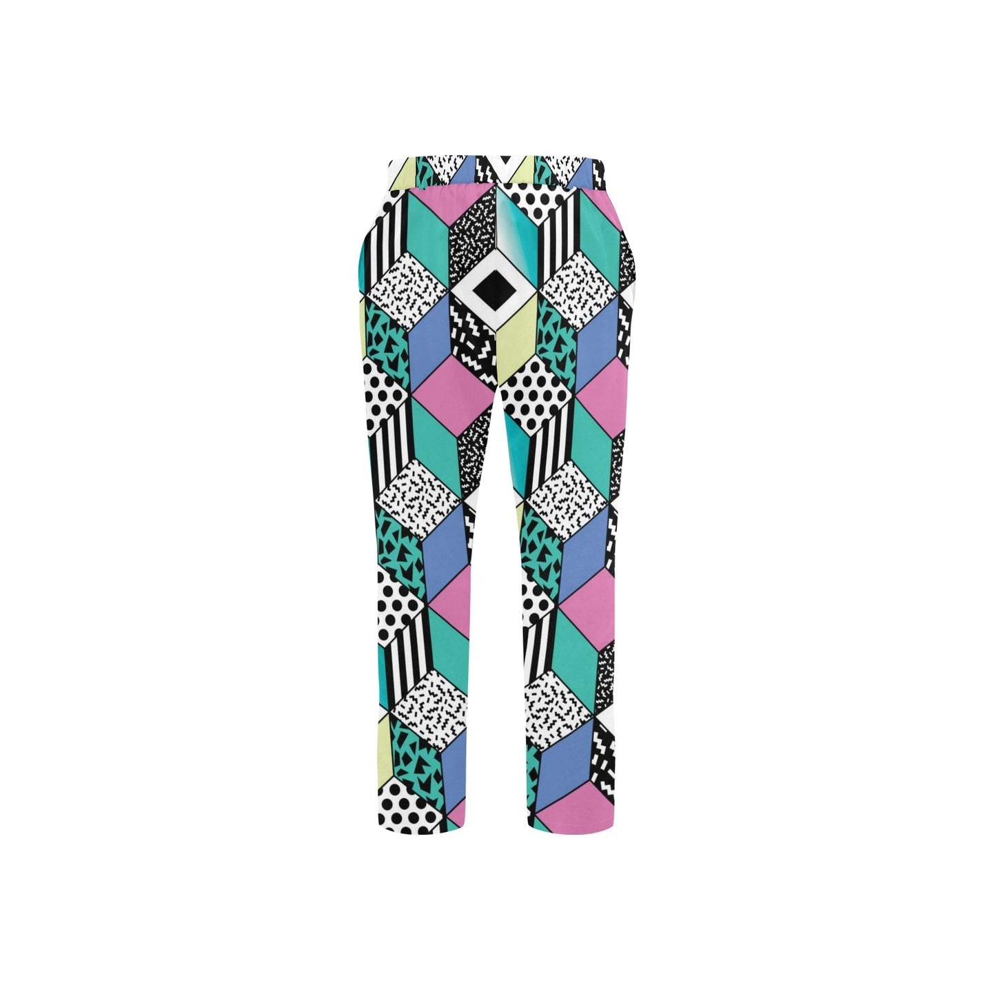 90s Pattern Print Design 3 Men's Pants