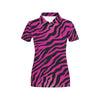 Pink Zebra Women's Polo Shirt