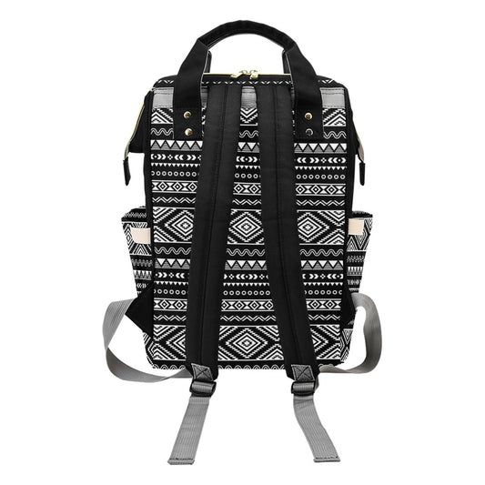 Tribal Pattern Print Design LKS301 Diaper Bag Backpack