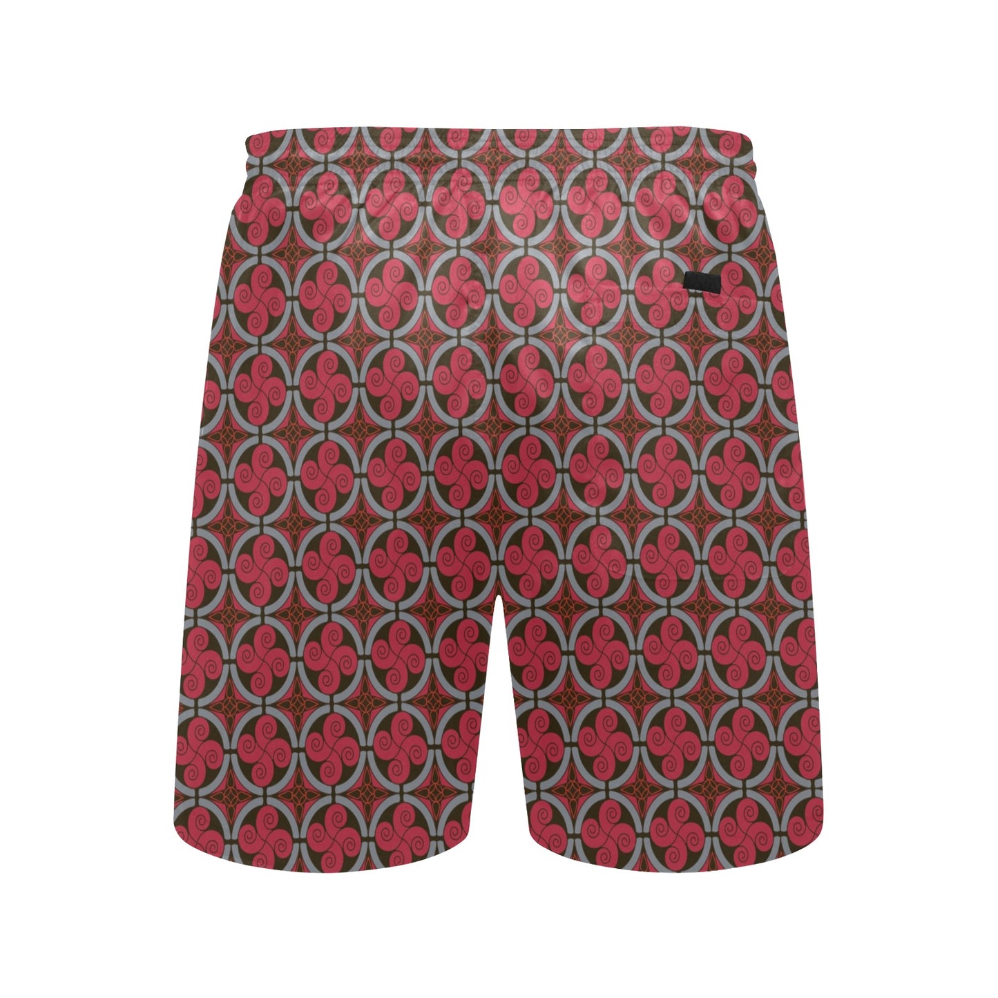Vikings Print Design LKS301 Men's Swim Trunks Beach Shorts