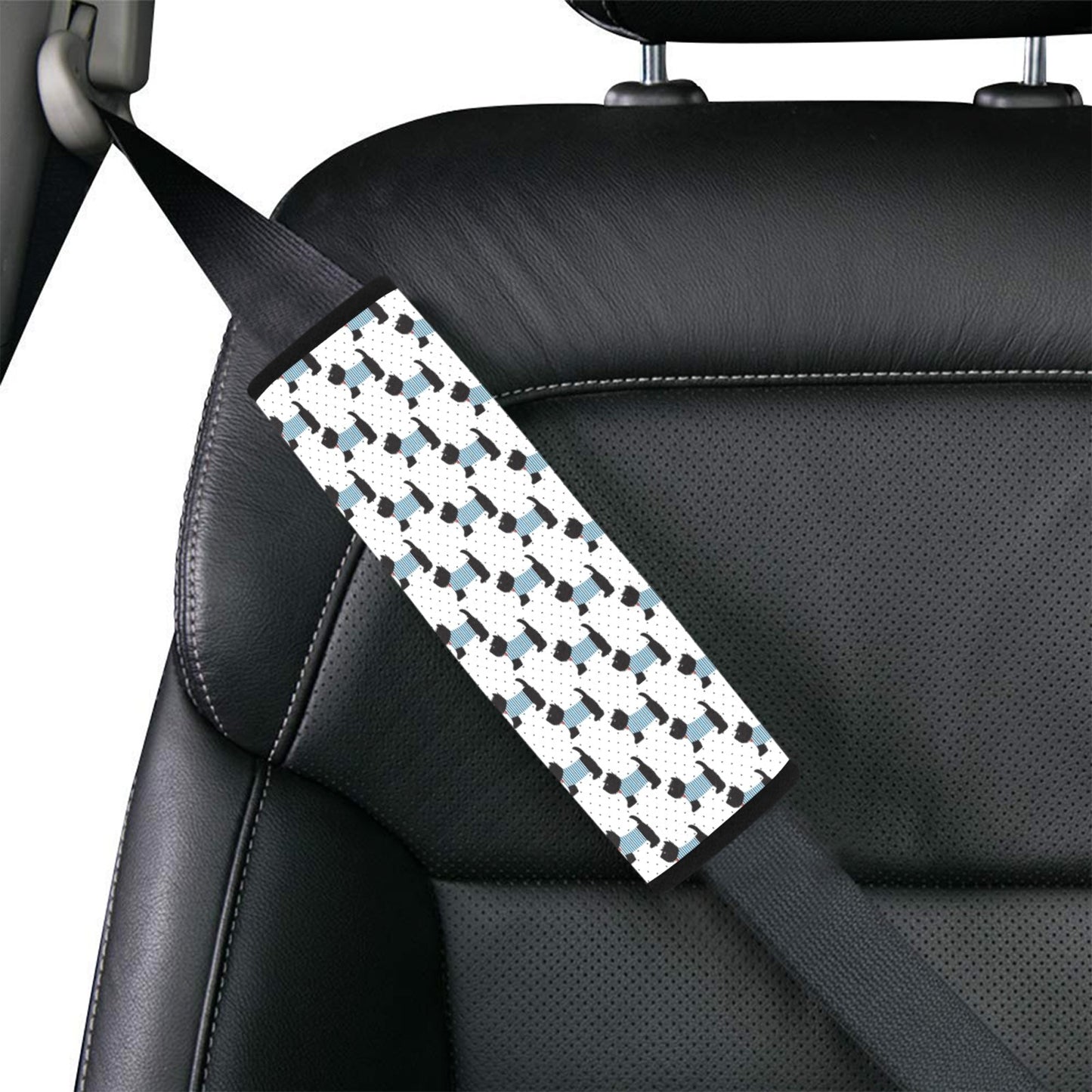 Scottish Terriers Print Design LKS3012 Car Seat Belt Cover