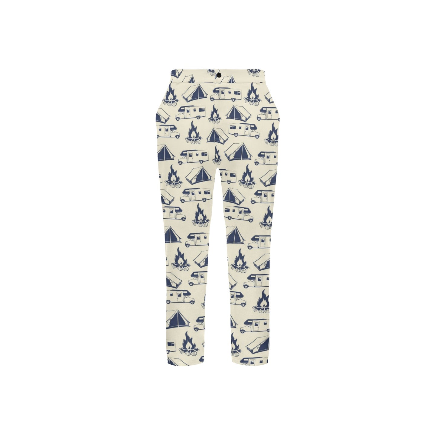 Campfire Pattern Print Design 01 Men's Pants
