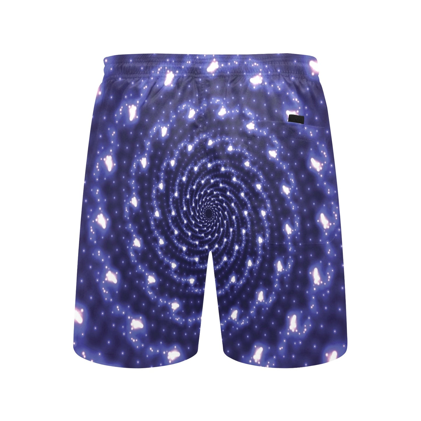 Vortex Print Design LKS305 Men's Swim Trunks Beach Shorts