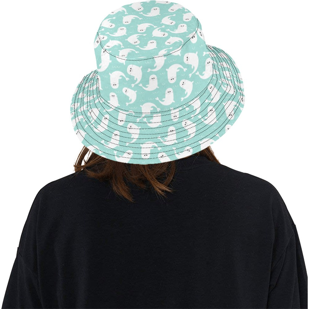 Sea Lion Print Design LKS401 Unisex Bucket Hat