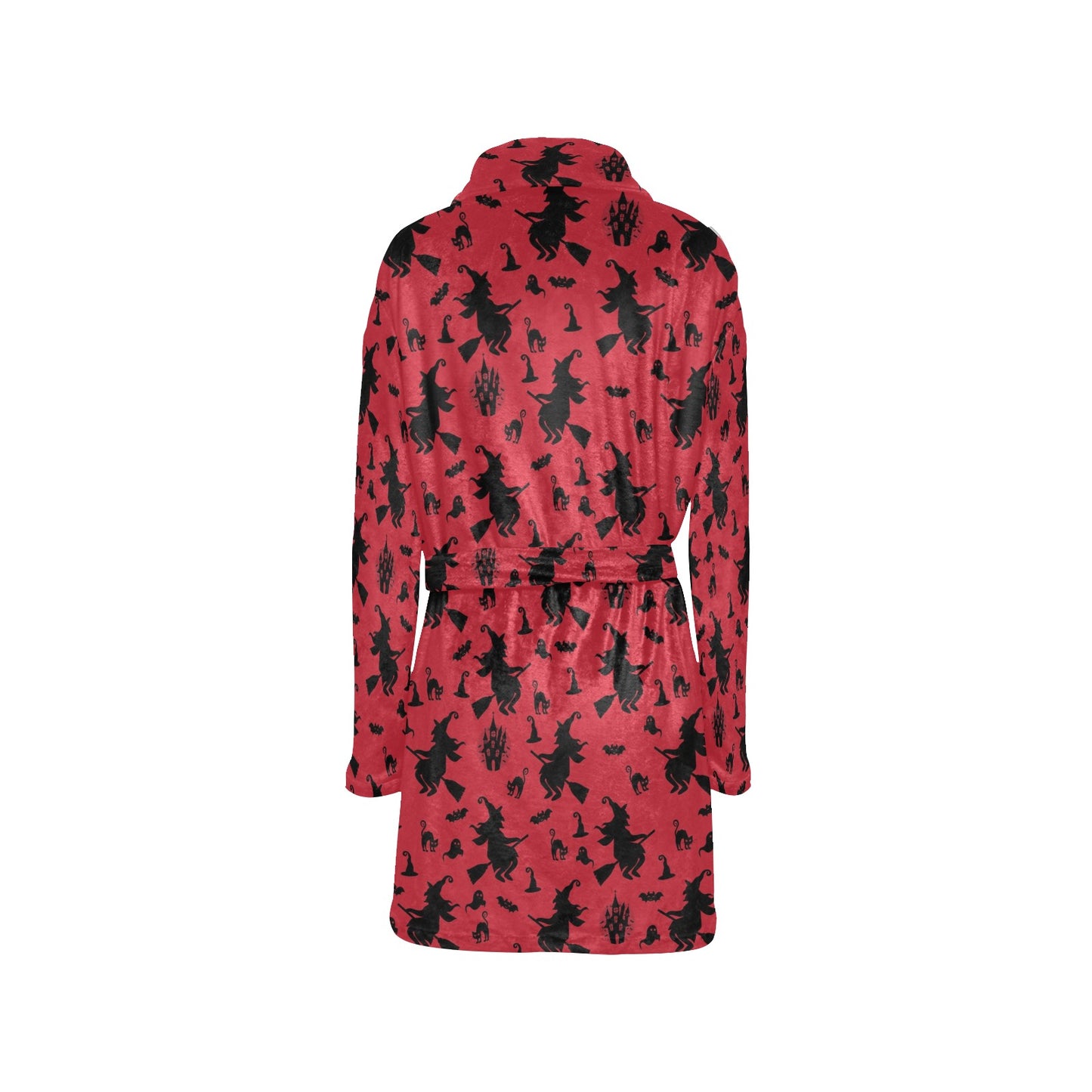 Witch Print Design LKS303 Women's Fleece Robe