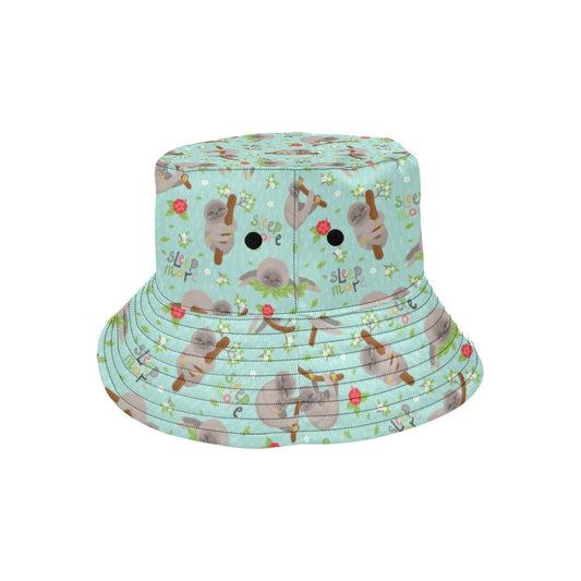Sloth Print Design LKS305 Unisex Bucket Hat