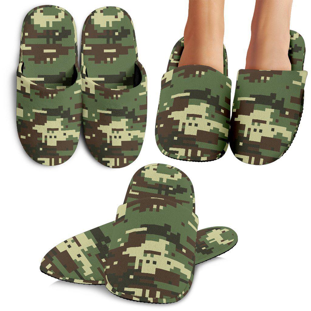 ACU Digital Army Camouflage House Slippers