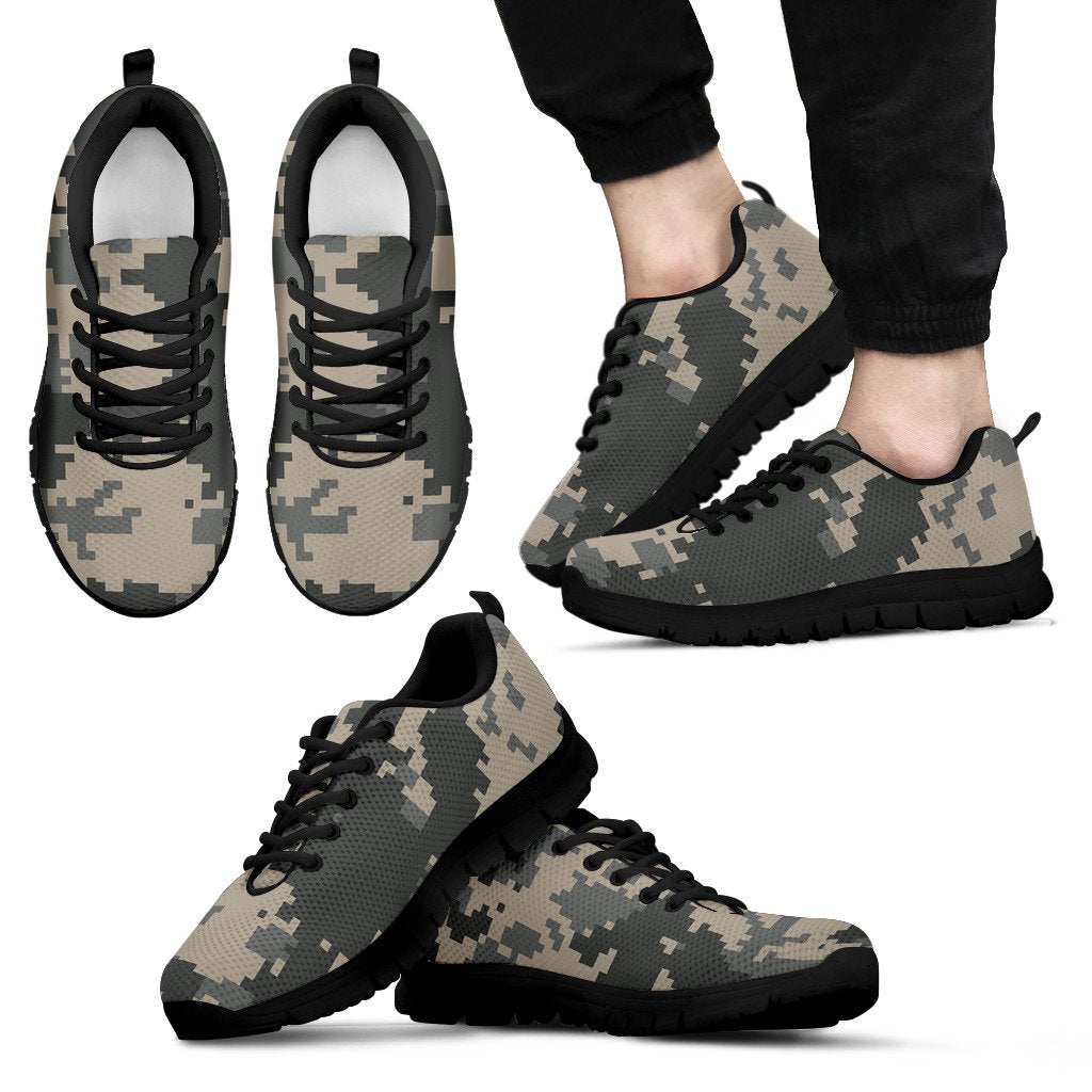 ACU Digital Camouflage Men Sneakers Shoes