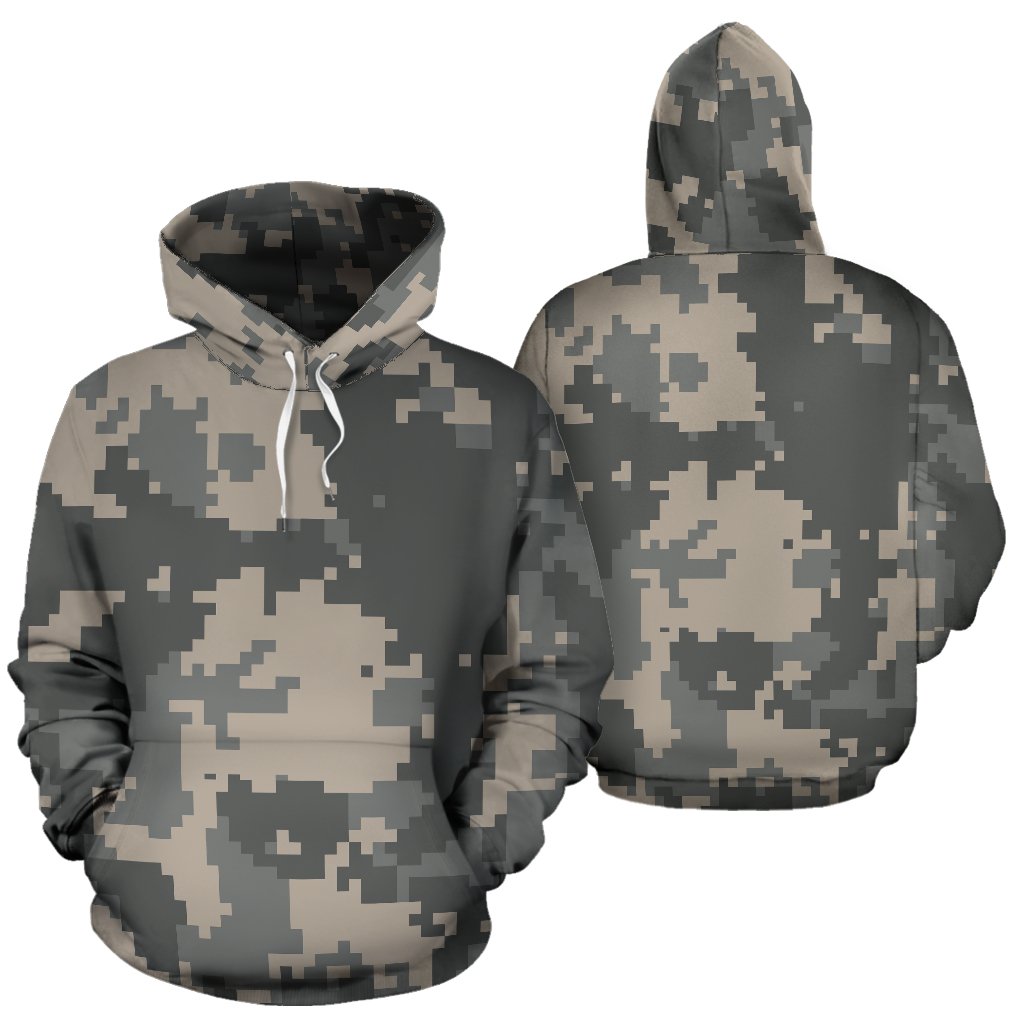 ACU Digital Camouflage Pullover Hoodie