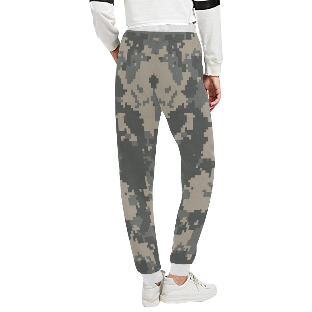 ACU Digital Camouflage Unisex Casual Sweatpants (Model L11)-JTAMIGO.COM