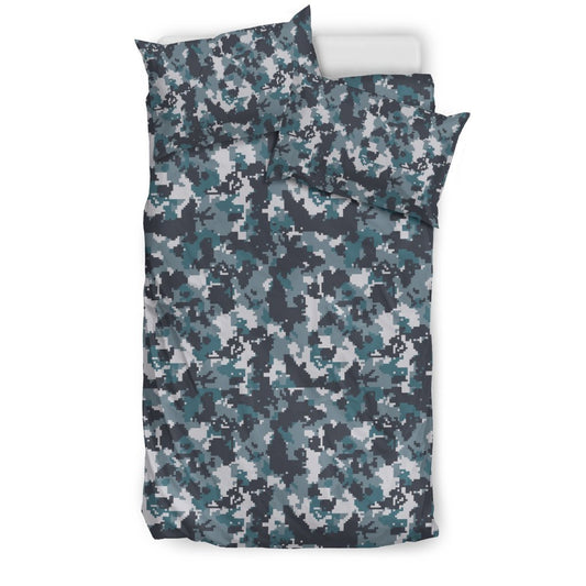ACU Digital Urban Camouflage Duvet Cover Bedding Set