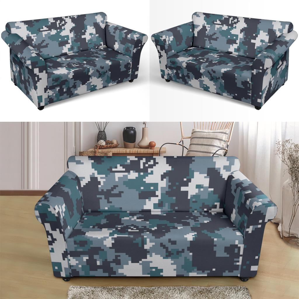 ACU Digital Urban Camouflage Loveseat Slipcover-JTAMIGO.COM