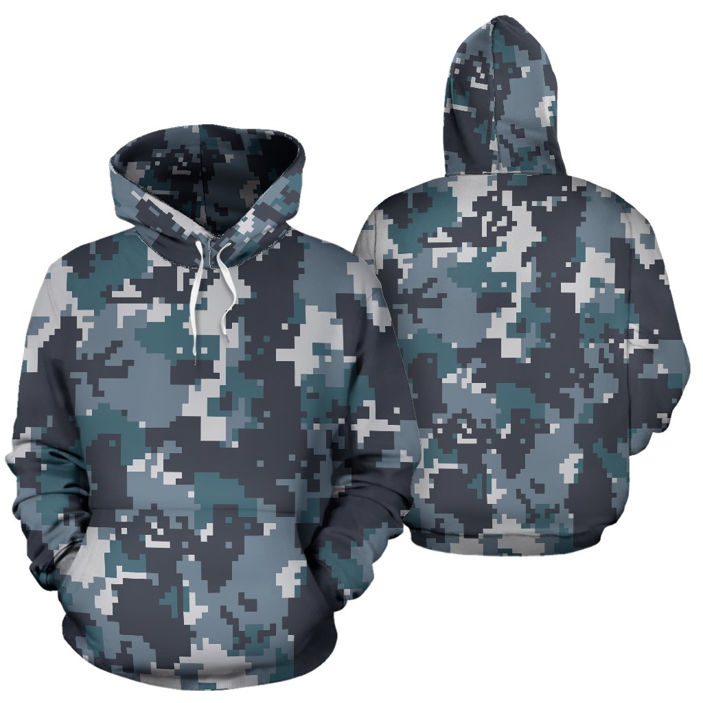 ACU Digital Urban Camouflage Pullover Hoodie