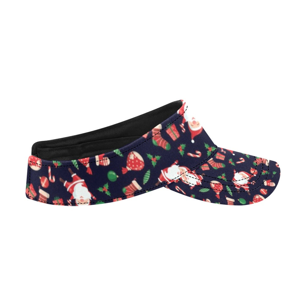 Santa Christmas Themed Print Design LKS304 Unisex Sun Visor