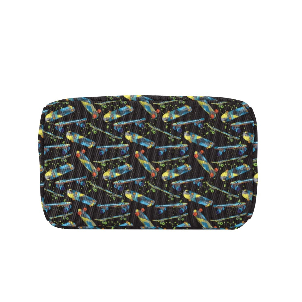 Skateboard Print Design LKS305 Insulated Lunch Bag