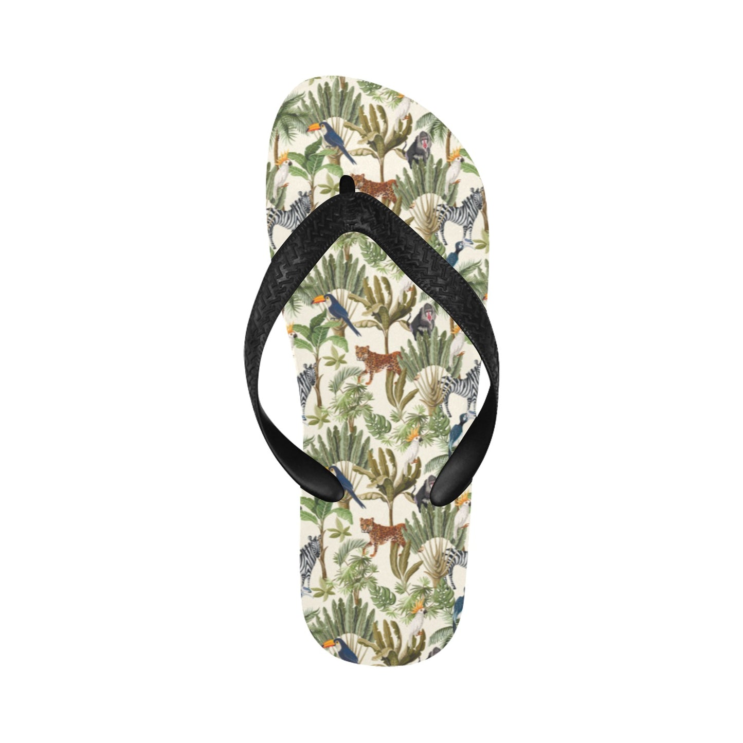 Safari Animal Print Design LKS304 Flip Flops