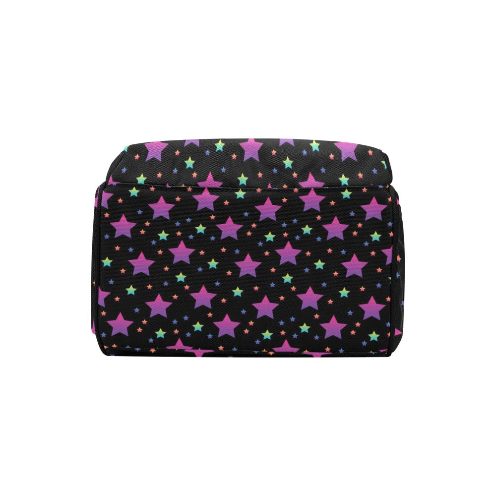 Star Print Design LKS305 Diaper Bag Backpack