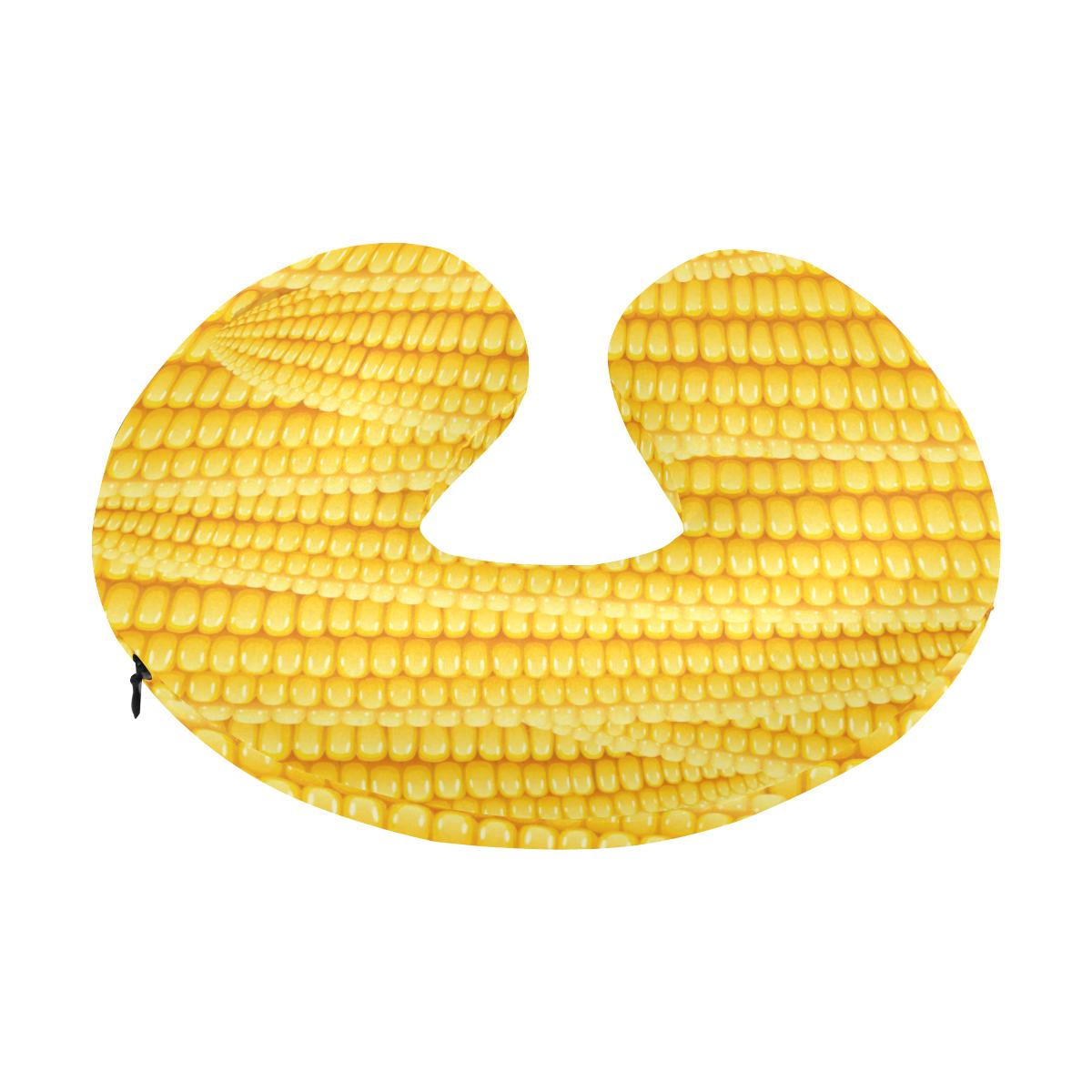 Agricultural Corn cob Pattern U-Shaped Travel Neck Pillow-JTAMIGO.COM