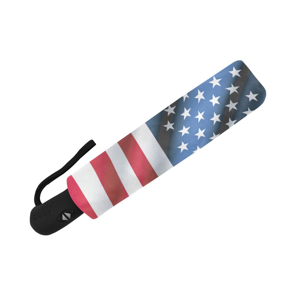 American flag Classic Automatic Foldable Umbrella