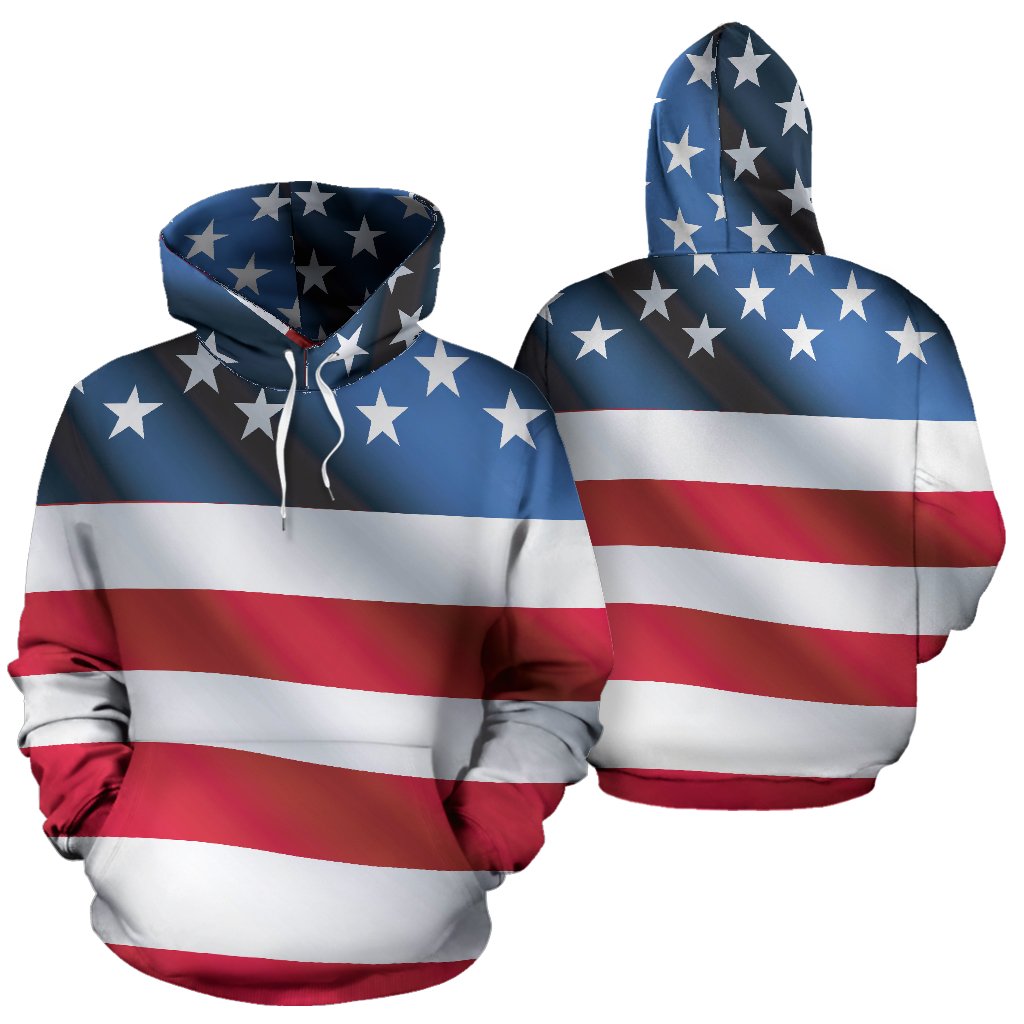 American flag Classic Pullover Hoodie