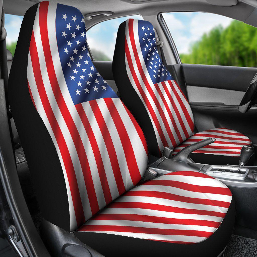 American flag Classic Universal Fit Car Seat Covers