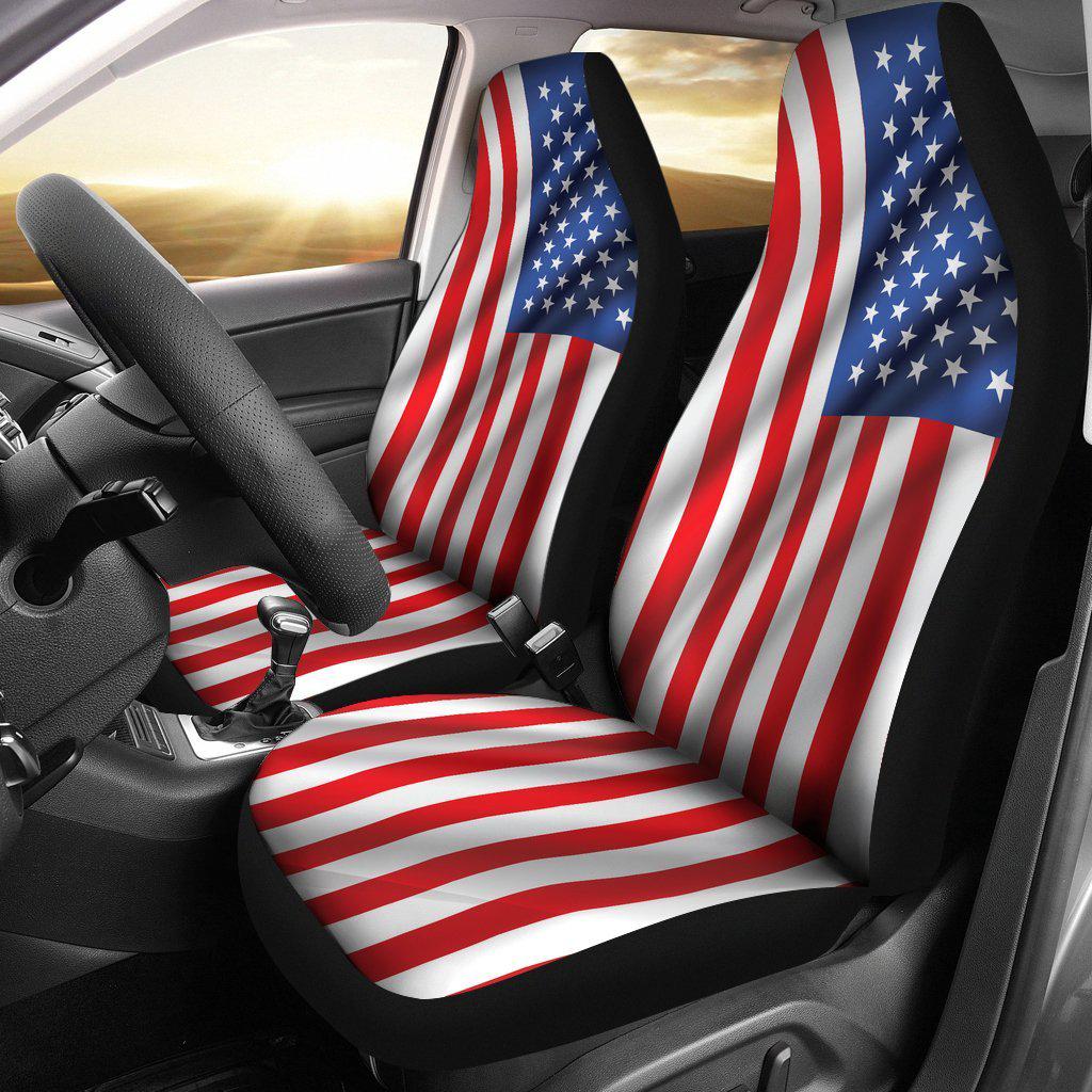 American flag Classic Universal Fit Car Seat Covers