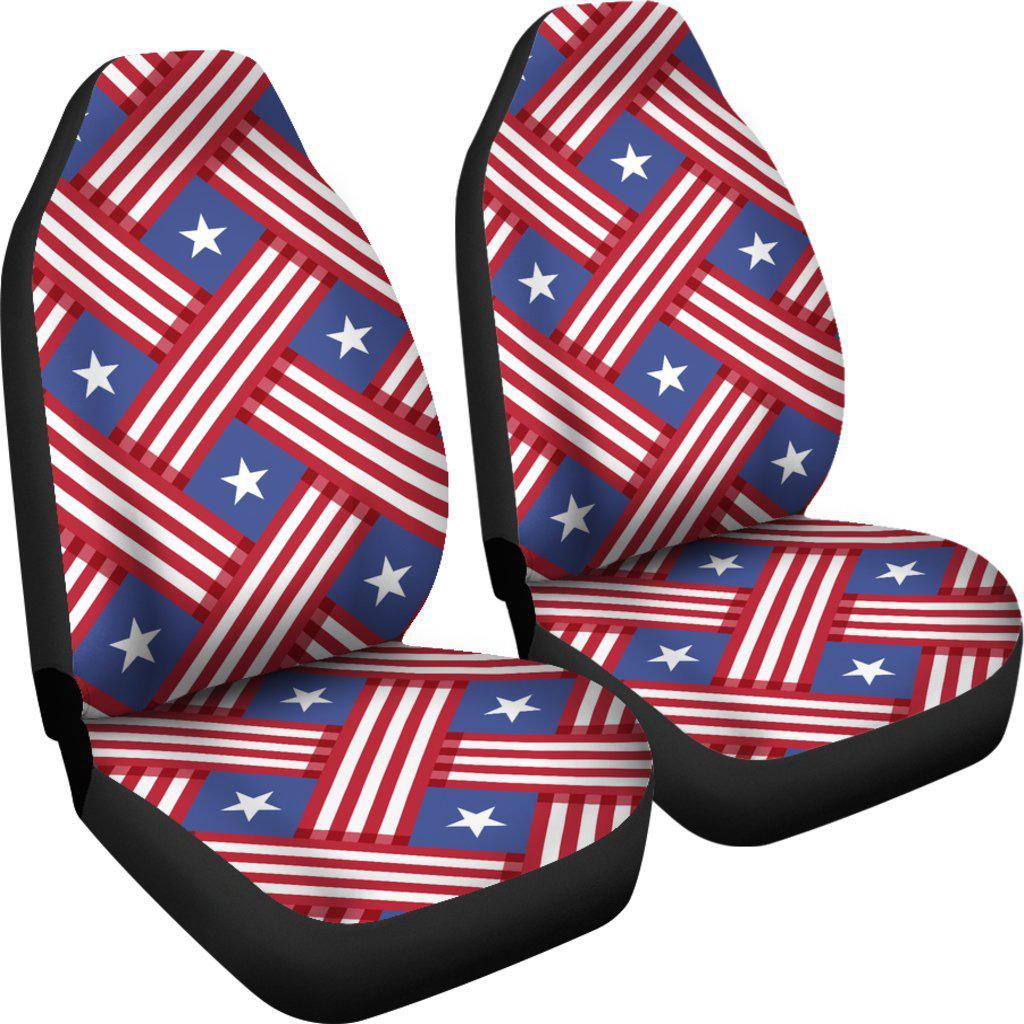 American flag Pattern Universal Fit Car Seat Covers