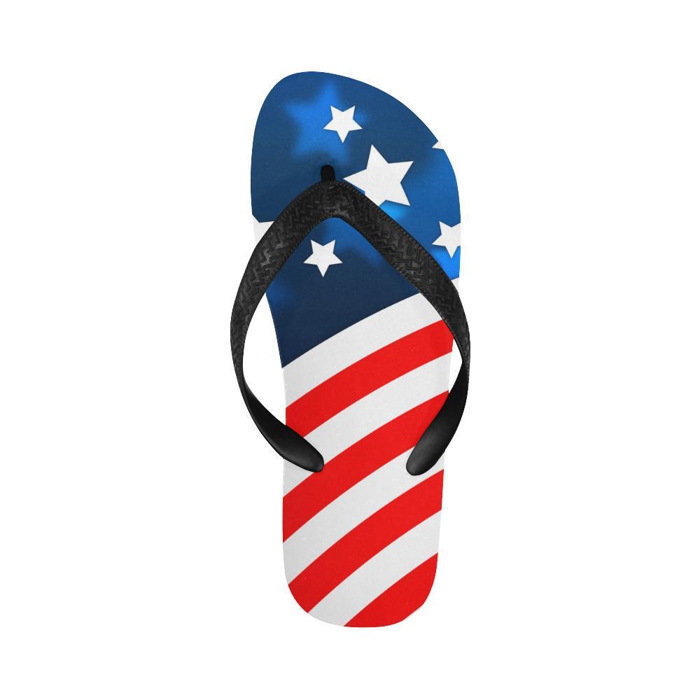 American flag Style Flip Flops-JTAMIGO.COM