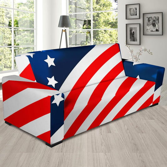 American flag Style Sofa Slipcover-JTAMIGO.COM