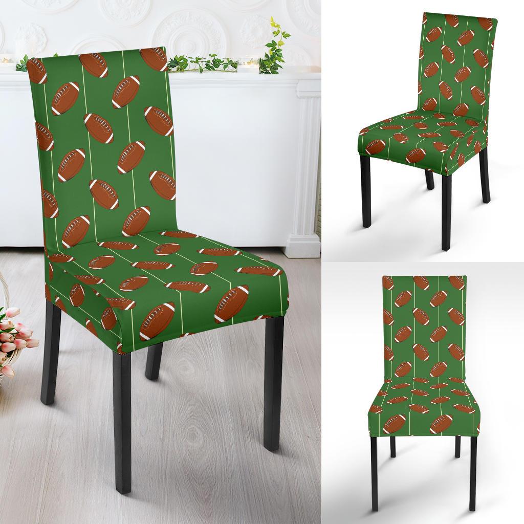 American Football on Field Themed Dinning Chair Slipper-JTAMIGO.COM
