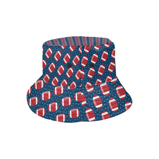 American Football Star Design Pattern Unisex Bucket Hat