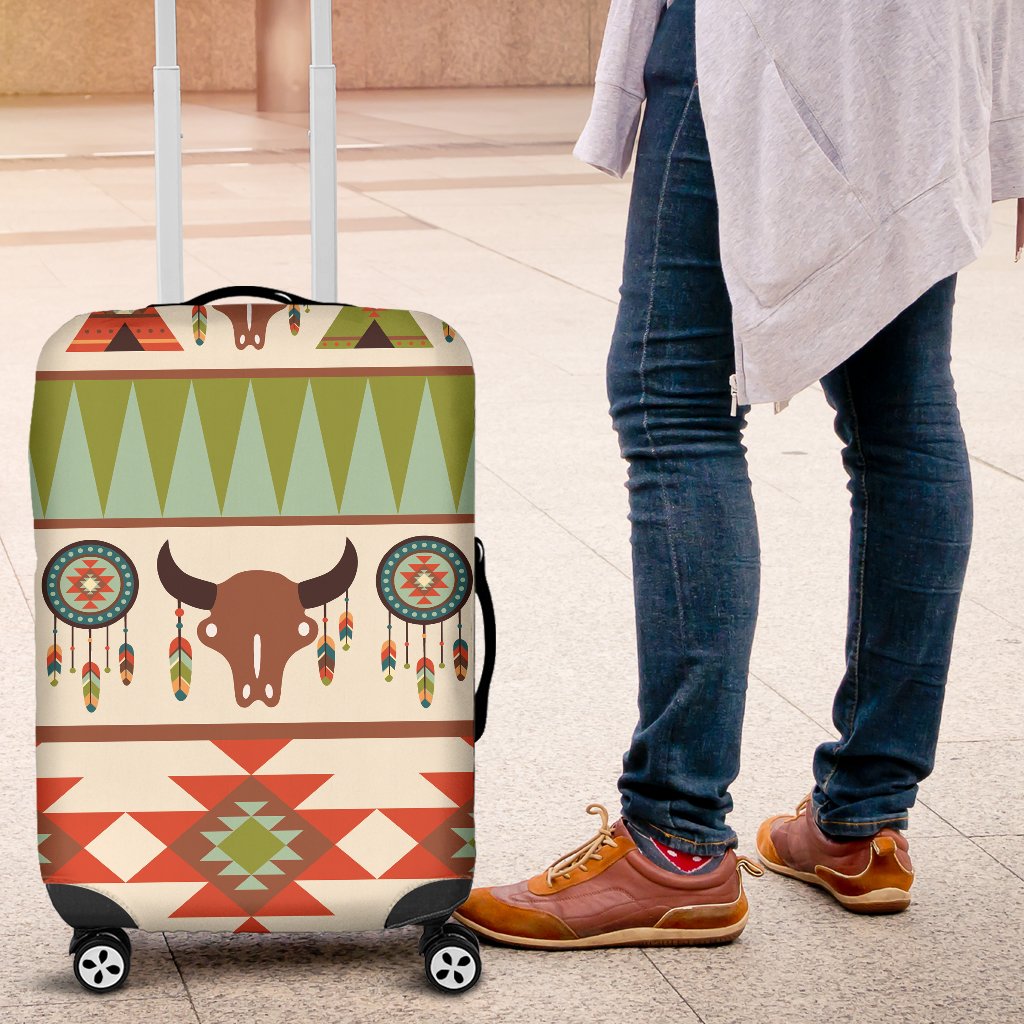 American Indian Ethnic Pattern Luggage Cover Protector