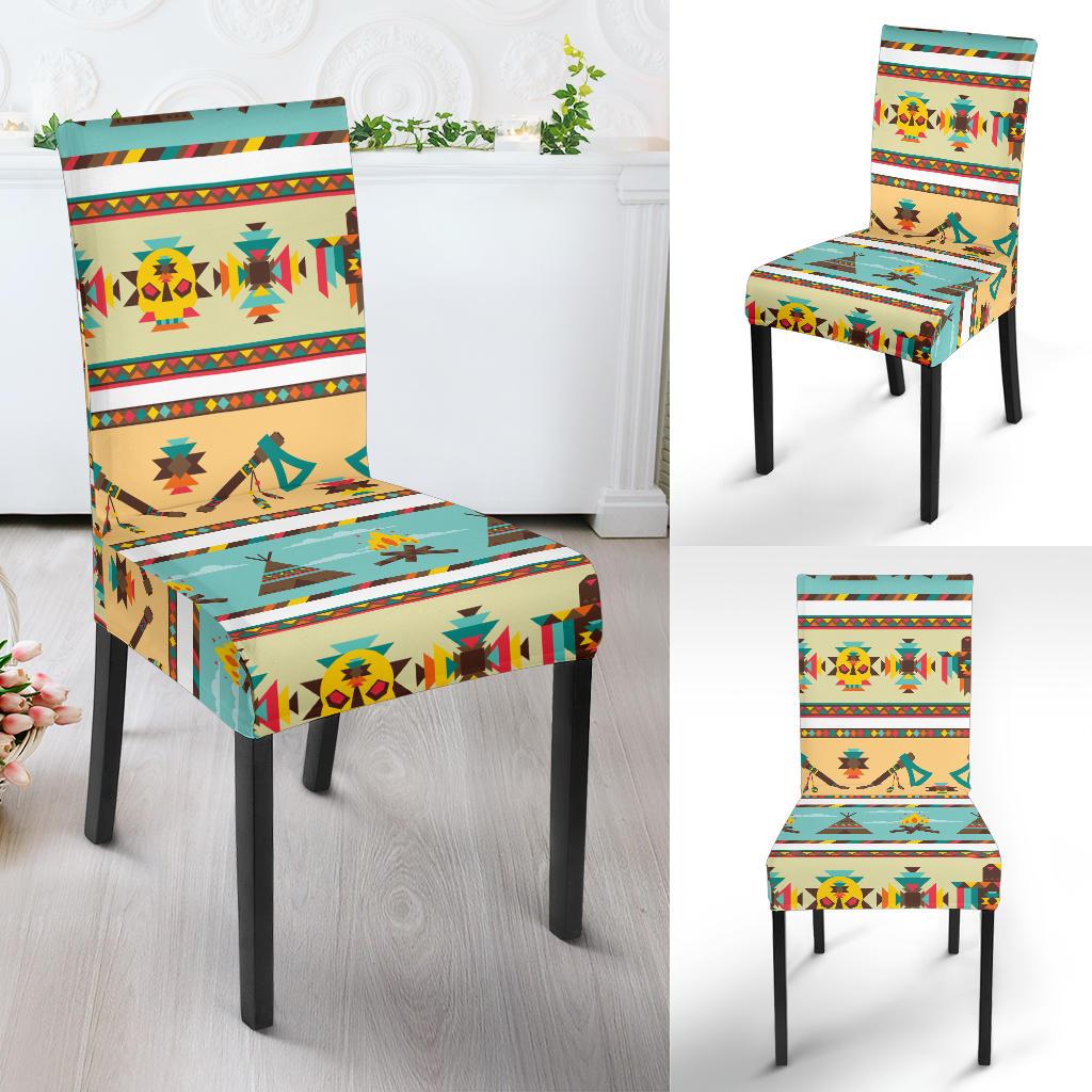 American indian Life Pattern Dinning Chair Slipper-JTAMIGO.COM