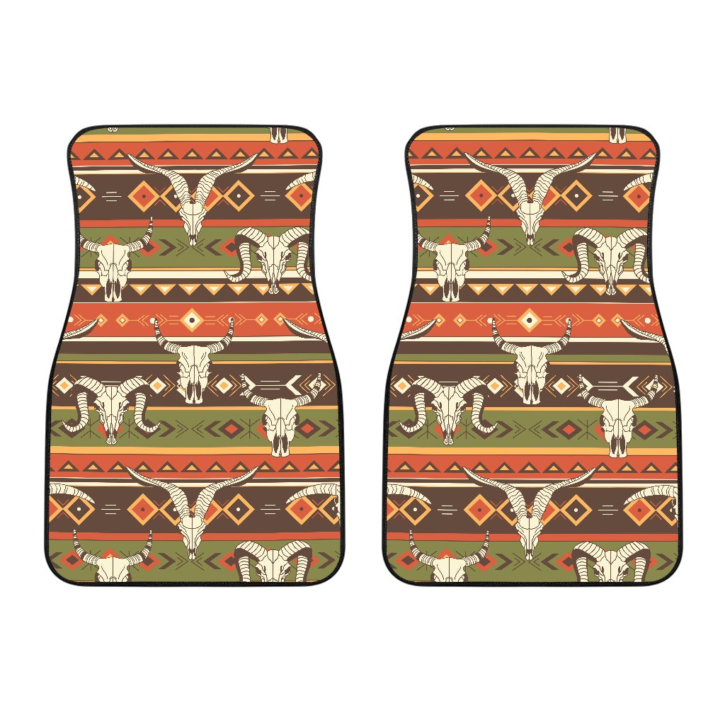 American indian Skull Animal Car Floor Mats