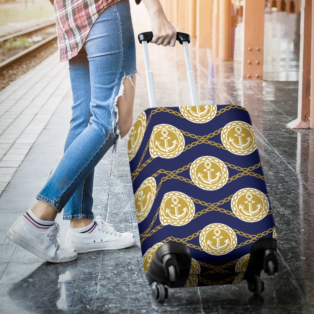 Anchor Luxury Pattern Luggage Cover Protector