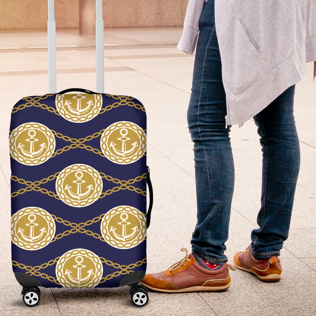 Anchor Luxury Pattern Luggage Cover Protector