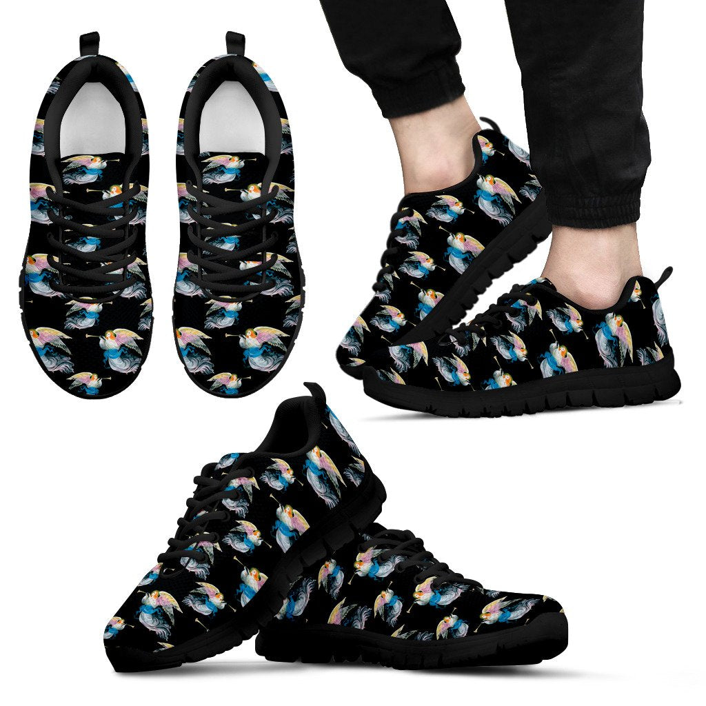 Angel with Wings Beautiful Design Print Men Sneakers Shoes
