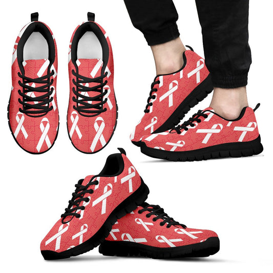 Autism Awareness Ribbon Design Print Men Sneakers Shoes