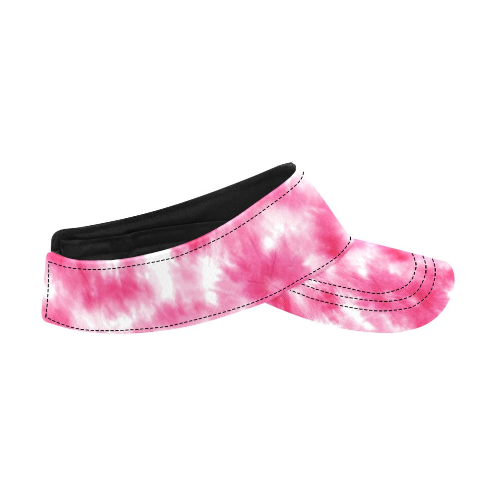 Tie Dye Pink Print Design LKS304 Unisex Sun Visor