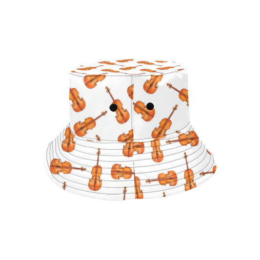 Violin Print Design LKS401 Unisex Bucket Hat