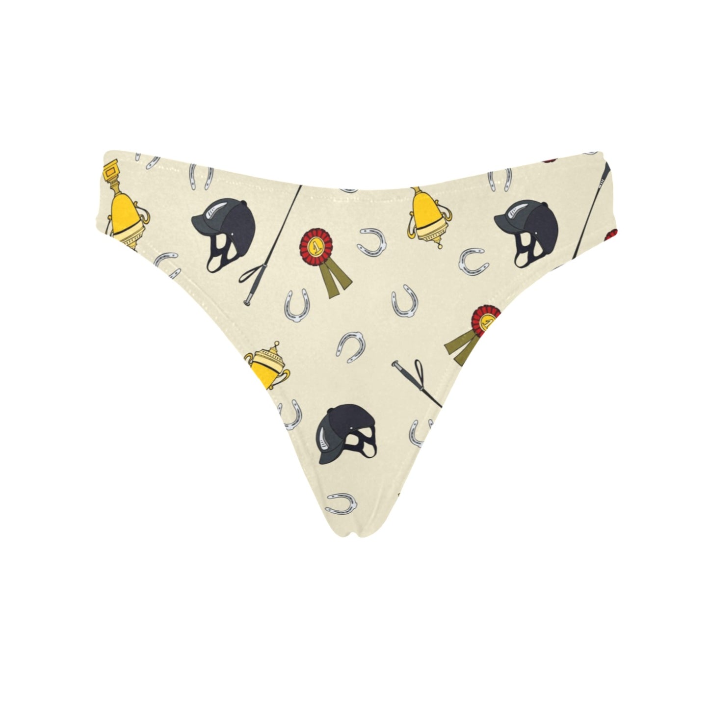 Equestrian Horseshoe Equipment Women's Thongs