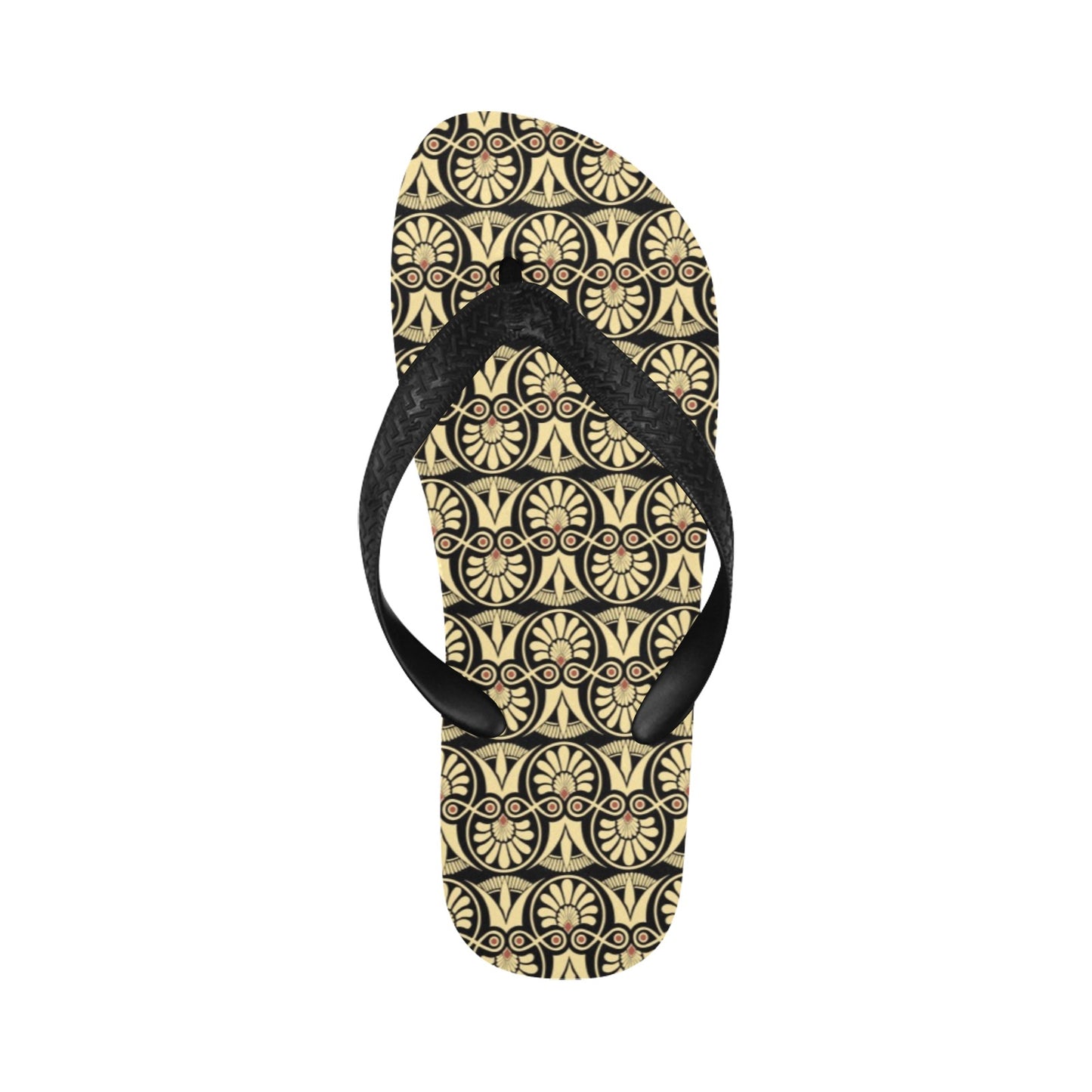 Ancient Greek Print Design LKS3014 Flip Flops