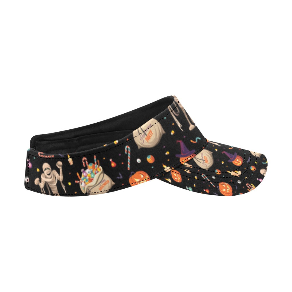 Mummy Halloween Print Design LKS303 Unisex Sun Visor