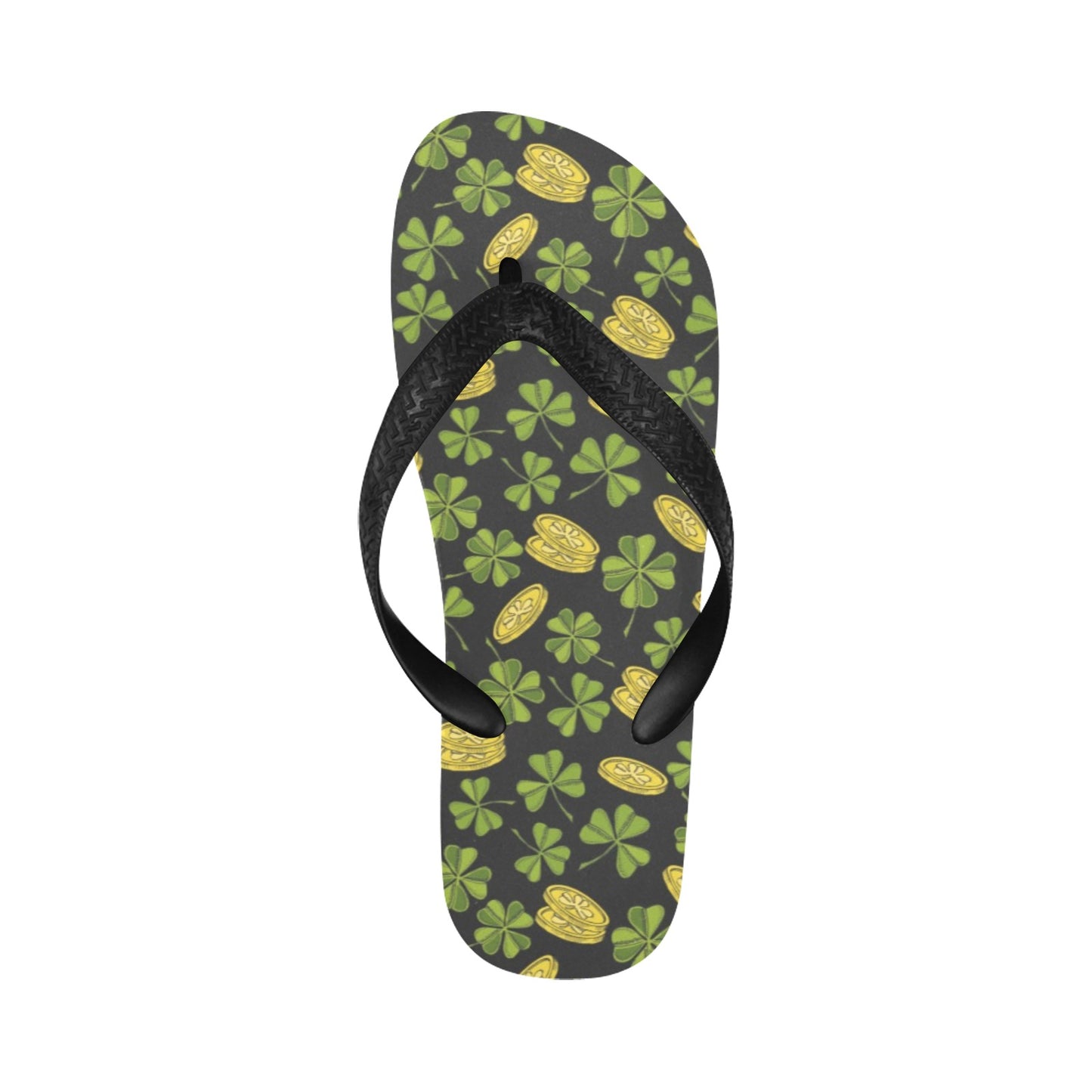 St Patricks Day Print Design LKS305 Flip Flops